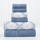 BH Studio Scroll Towel 6-Piece Set image number null