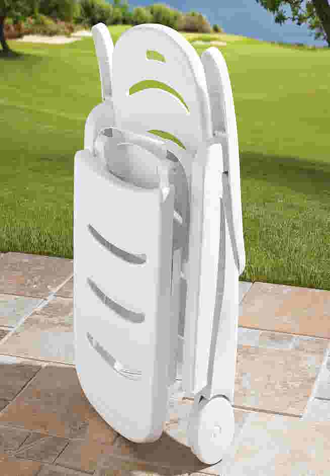 Resin Folding Lounger image number 2