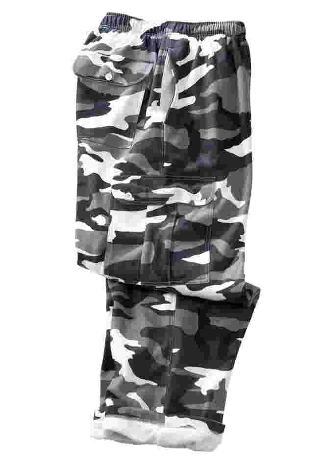 Thermal-Lined Cargo Pants image number 5