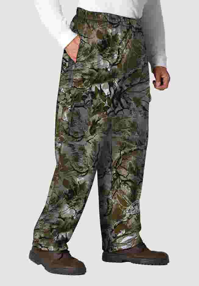 Thermal-Lined Cargo Pants image number 0