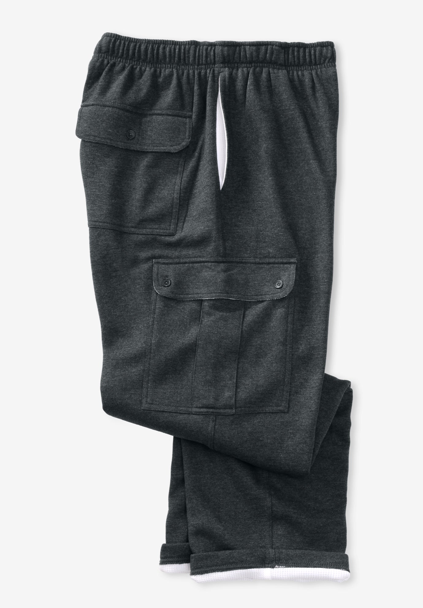 Thermal-Lined Cargo Pants image number 1