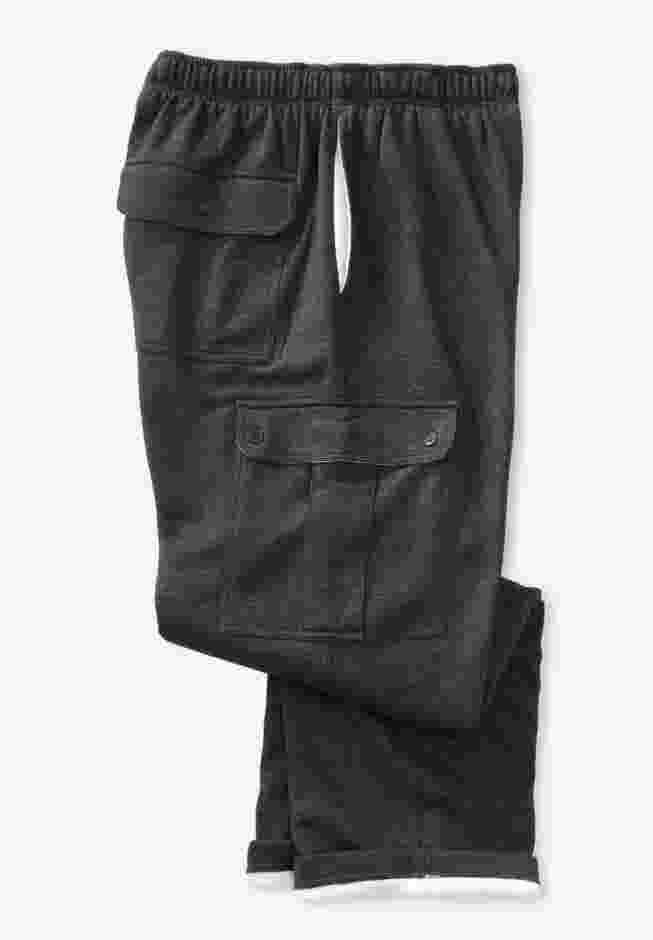 Thermal-Lined Cargo Pants image number 0