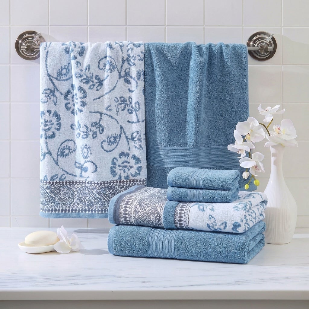Ophelia Jacquard 6-pc. Towel Set image number 0