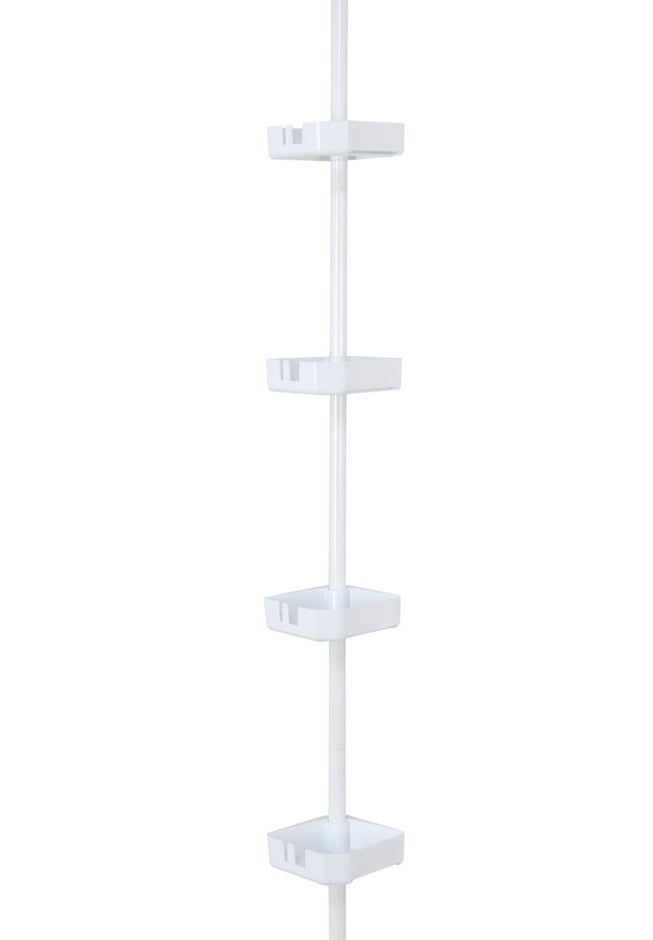 4-Tier Tension Corner Shower Caddy image number 1