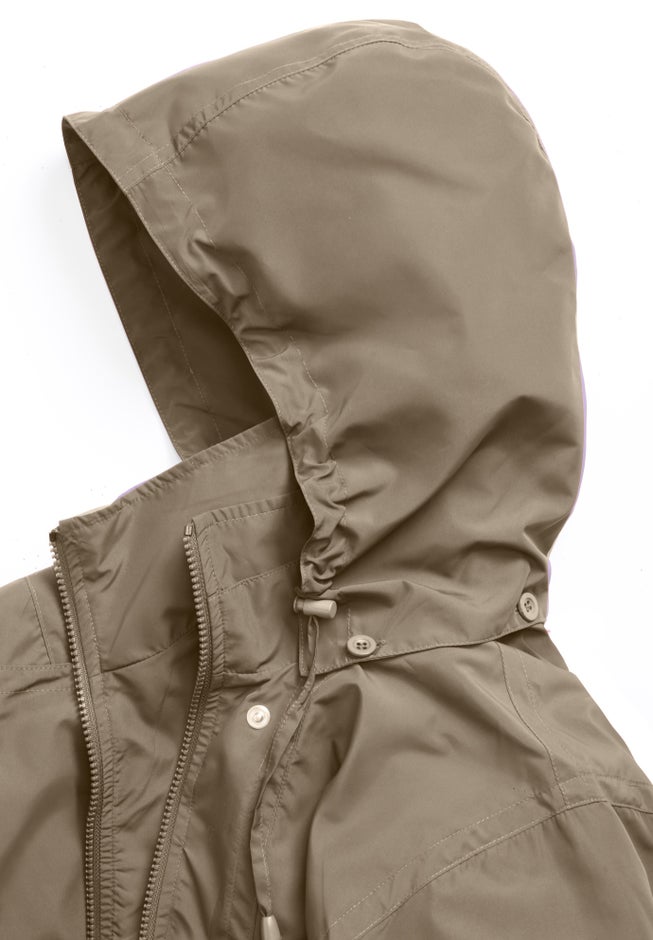 Taslon&reg; Anorak Jacket with Removable Fleece Lining image number 3