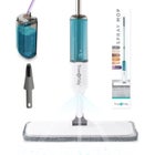 True & Tidy Refillable Spary Mop with Microfiber Pad & Scraper image number null