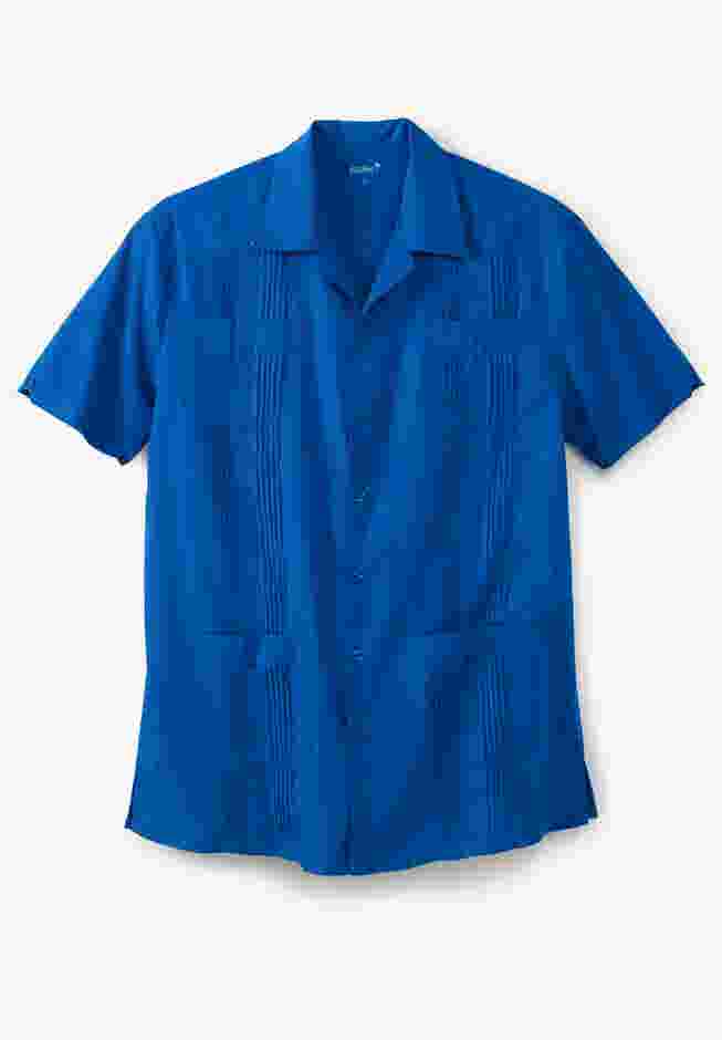 Short-Sleeve Guayabera Shirt image number 0