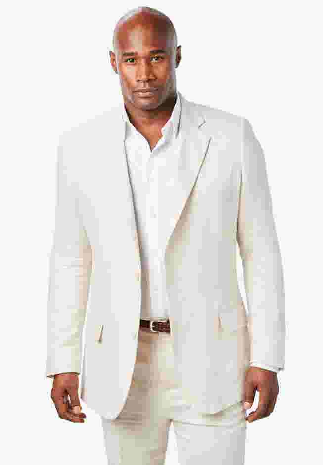 KS Island™ Linen Blend Two-Button Suit Jacket image number 0