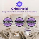 GripNHold&reg; Bed Sheet Grippers 4-Pack image number null