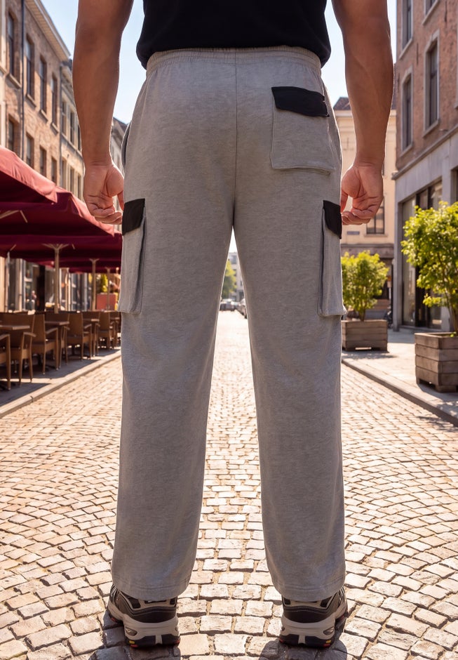 Mixed Media Fleece Cargo Sweatpant image number 1