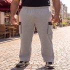 Mixed Media Fleece Cargo Sweatpant image number 0