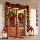 Double the Cheer Pre-lit Wreaths, Set of 2 image number 2