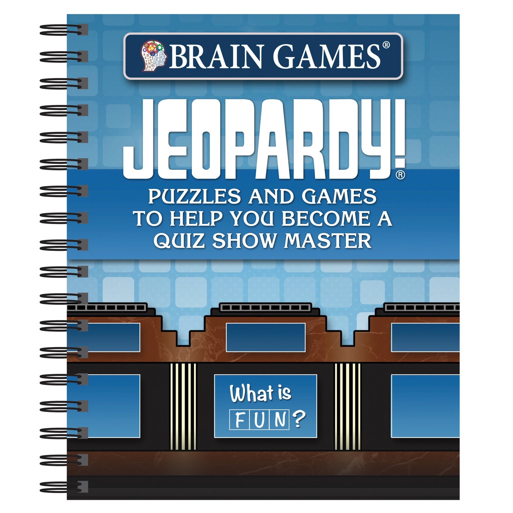 Brain Games&reg; Jeopardy! Puzzle Book image number 0