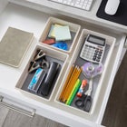 3-Pc Non-Slip Drawer Bin Set image number null