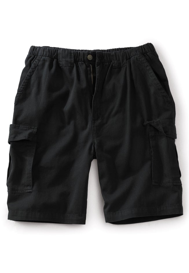 Renegade 9" Full Elastic Waist Cargo Shorts image number 1