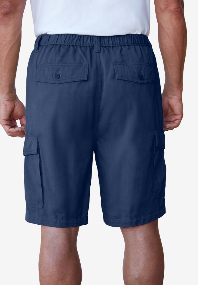 Renegade 9" Full Elastic Waist Cargo Shorts image number 1
