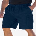 Renegade 9" Full Elastic Waist Cargo Shorts image number null