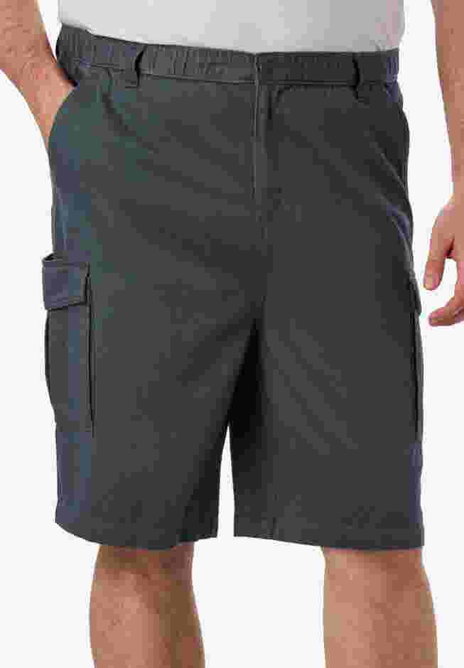 Renegade 9" Full Elastic Waist Cargo Shorts image number 0