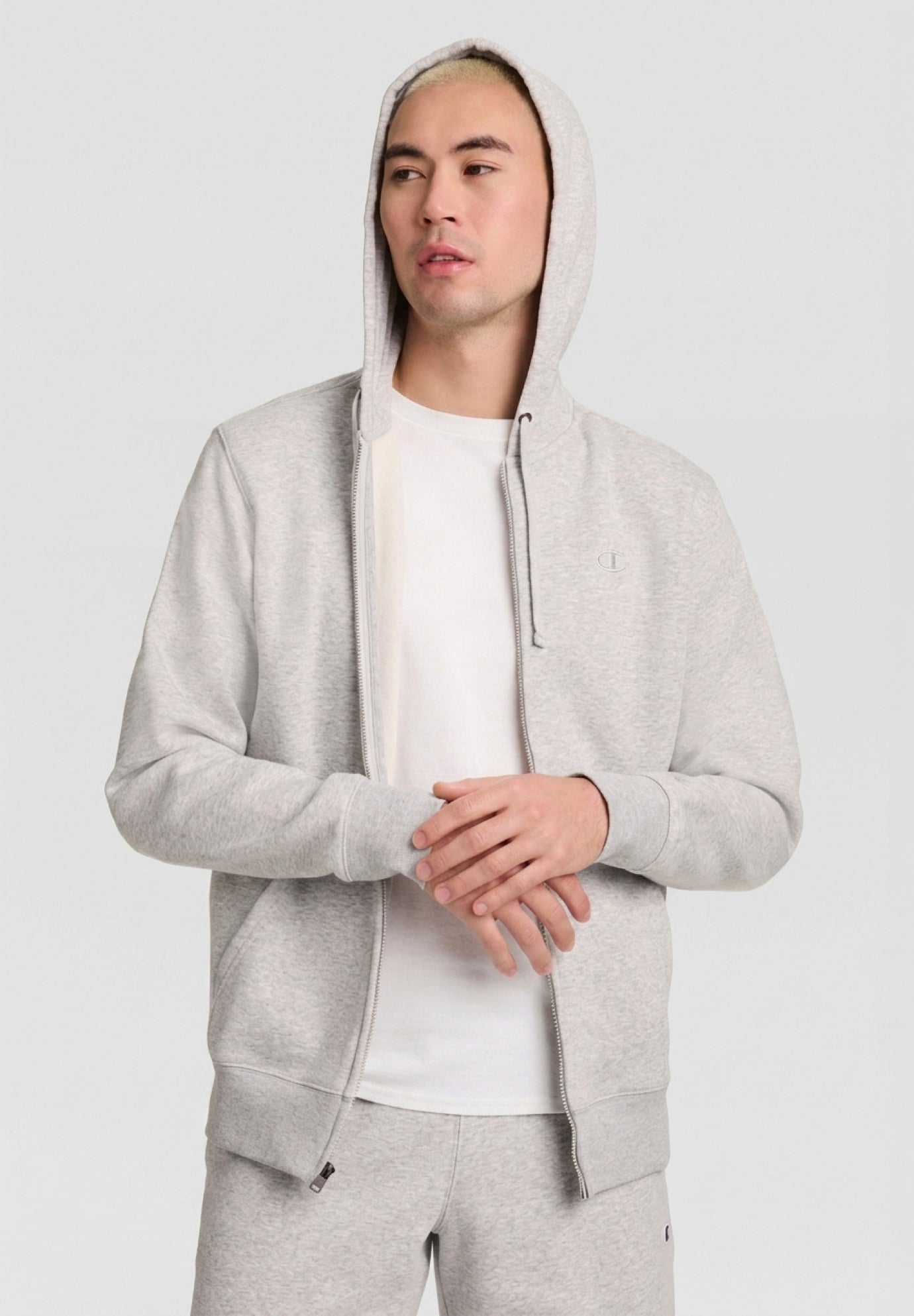 Champion&reg; Powerblend Full-Zip Hoodie image number 0