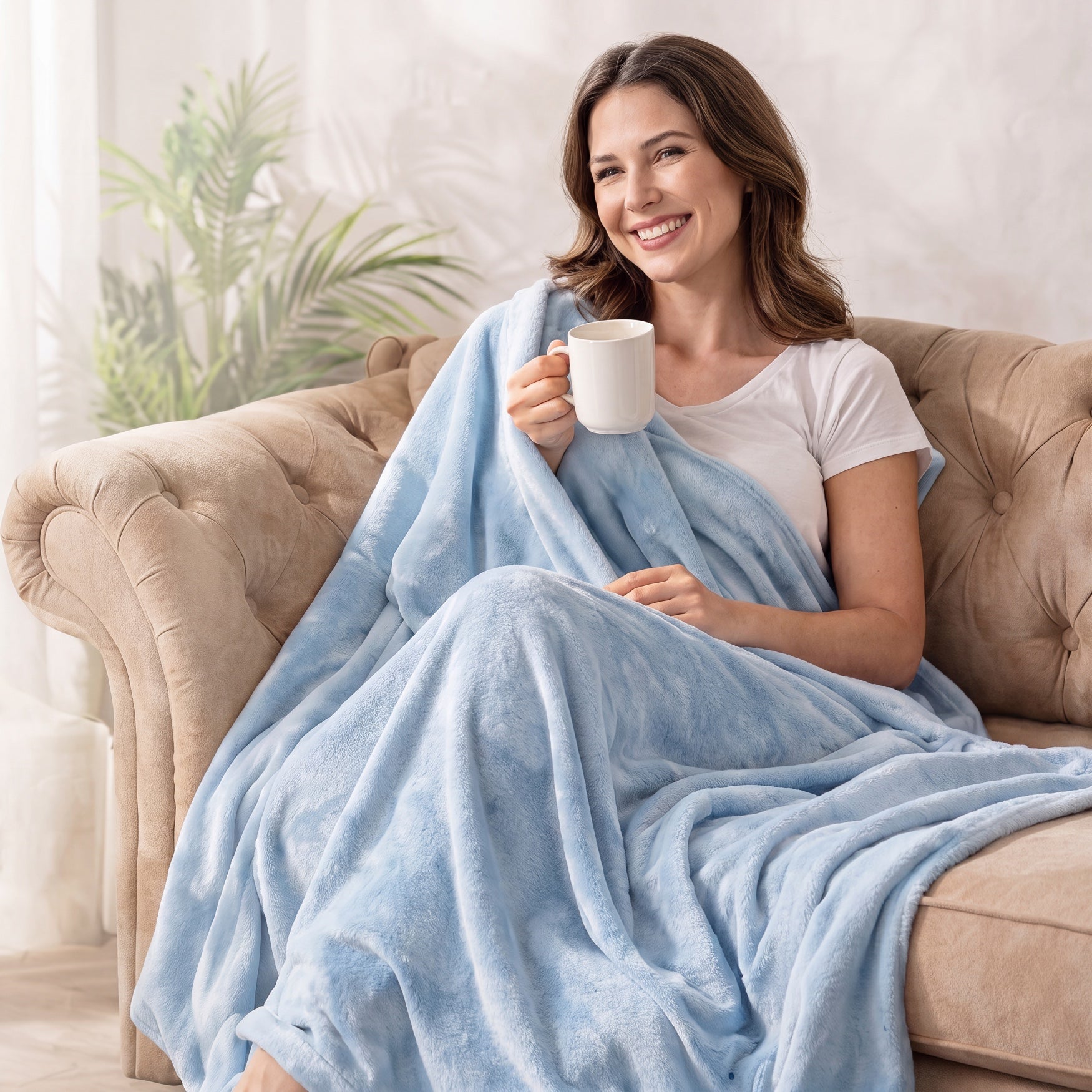 Ultra Soft Fleece Throw Blanket image number 0