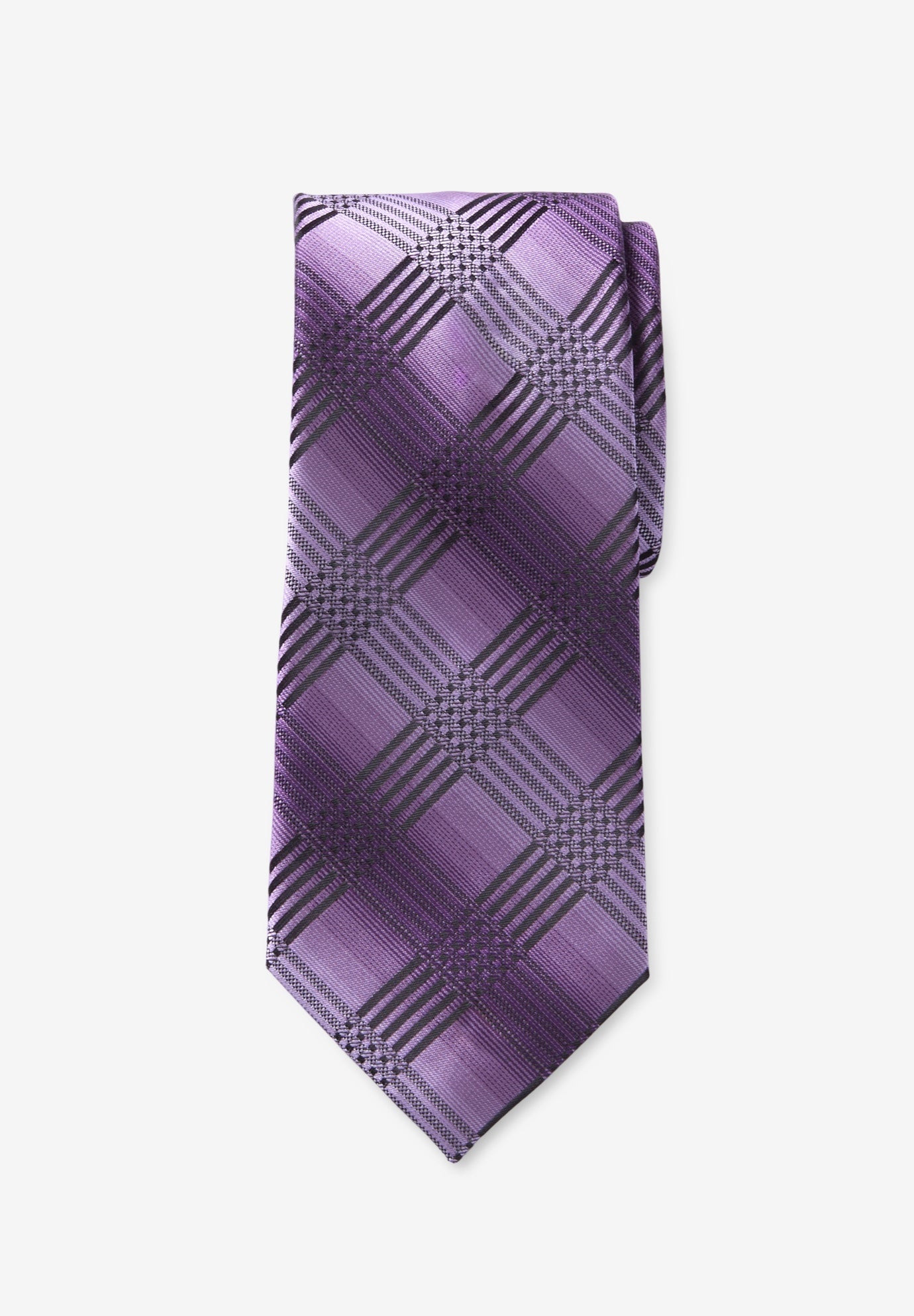 Ombre Plaid Tie image number 0