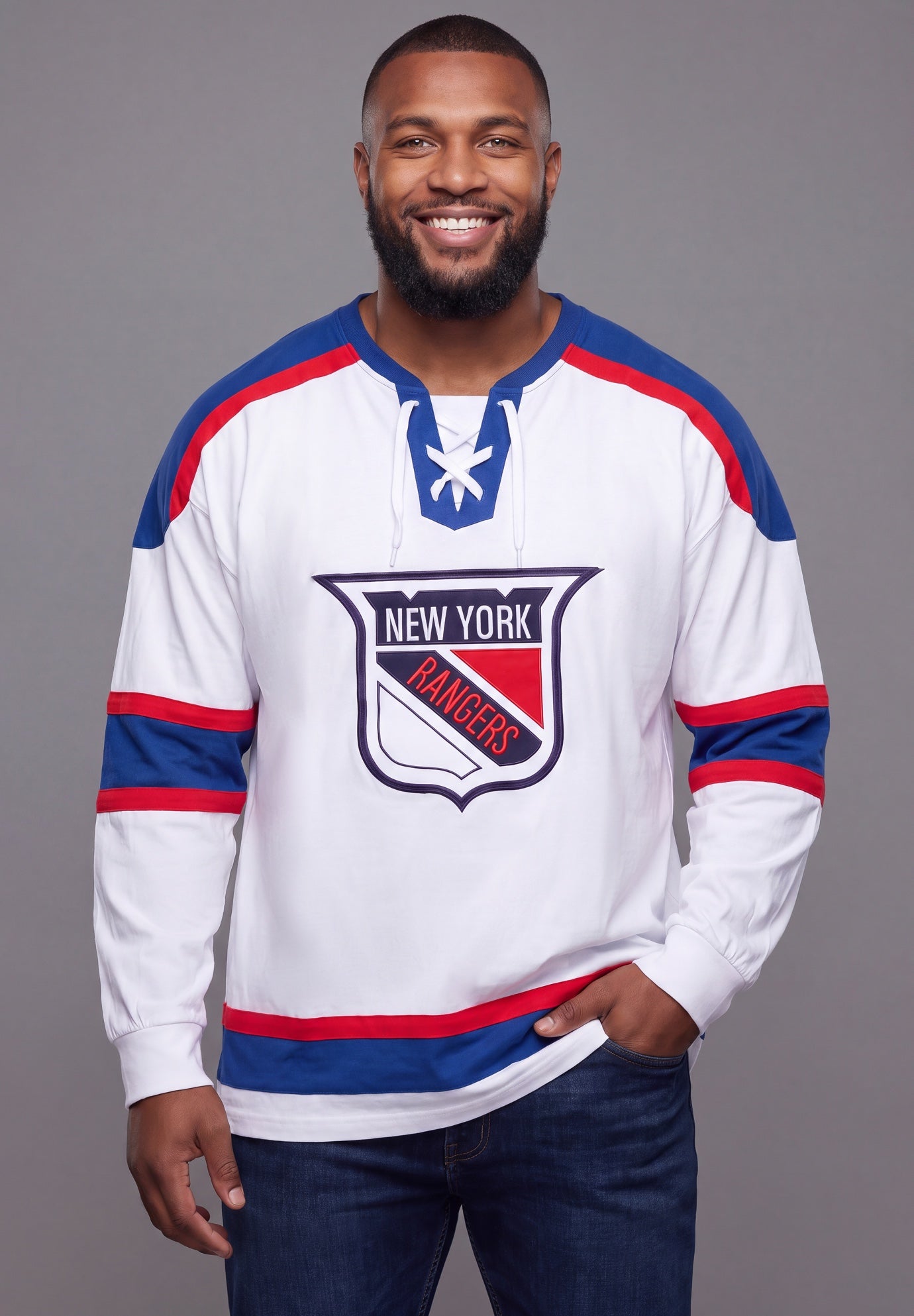 NHL&reg; LACE-UP JERSEY image number 0