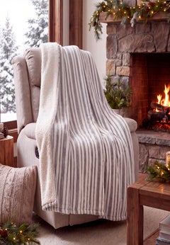 Coachella Striped Throw