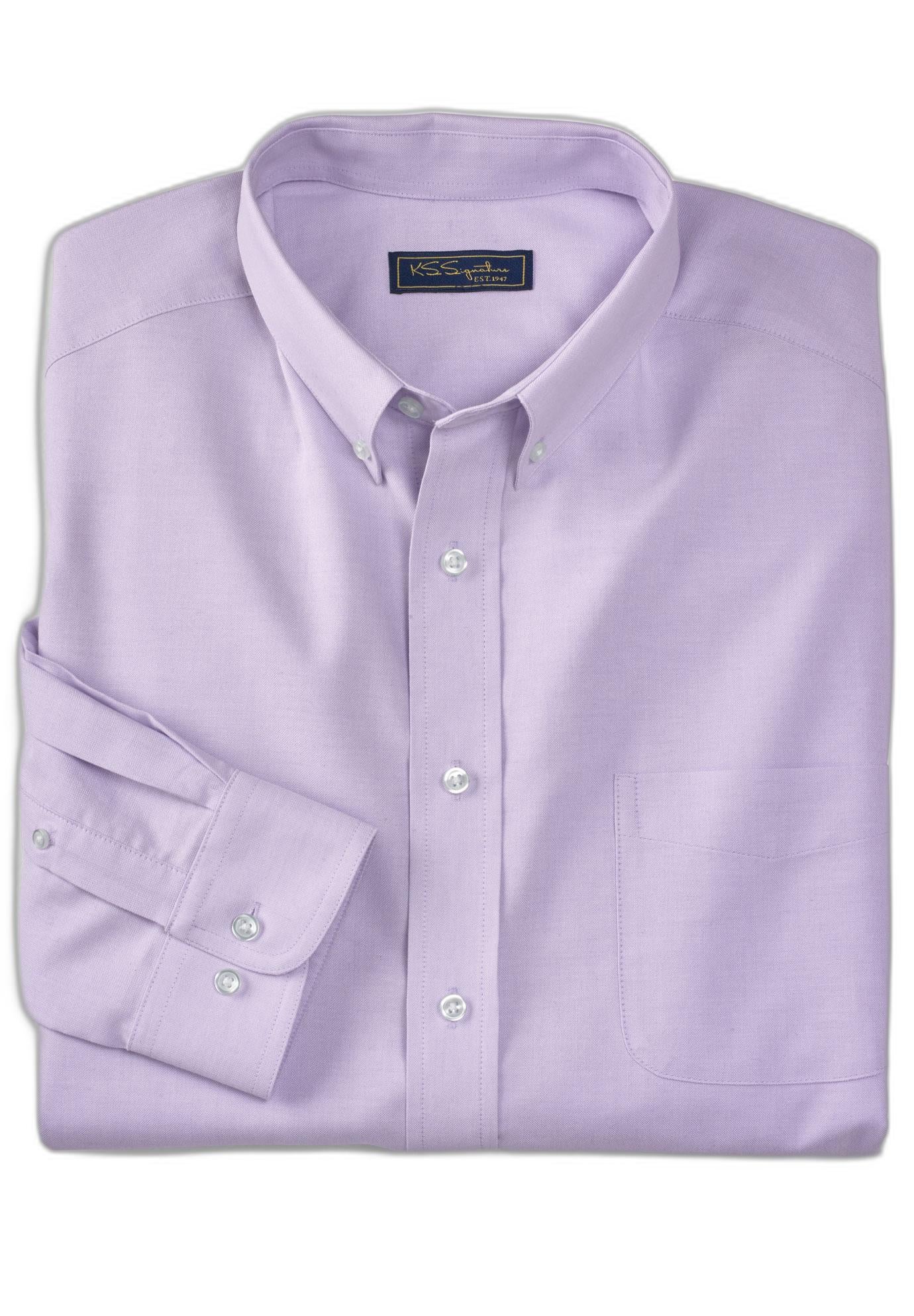 Long-Sleeve Wrinkle-Free Everyday Oxford image number 1