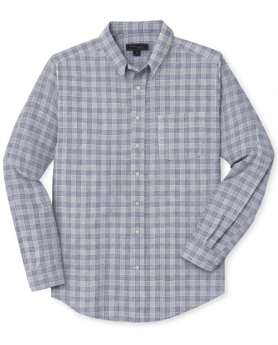 Long-Sleeve Wrinkle-Free Everyday Oxford image number 0