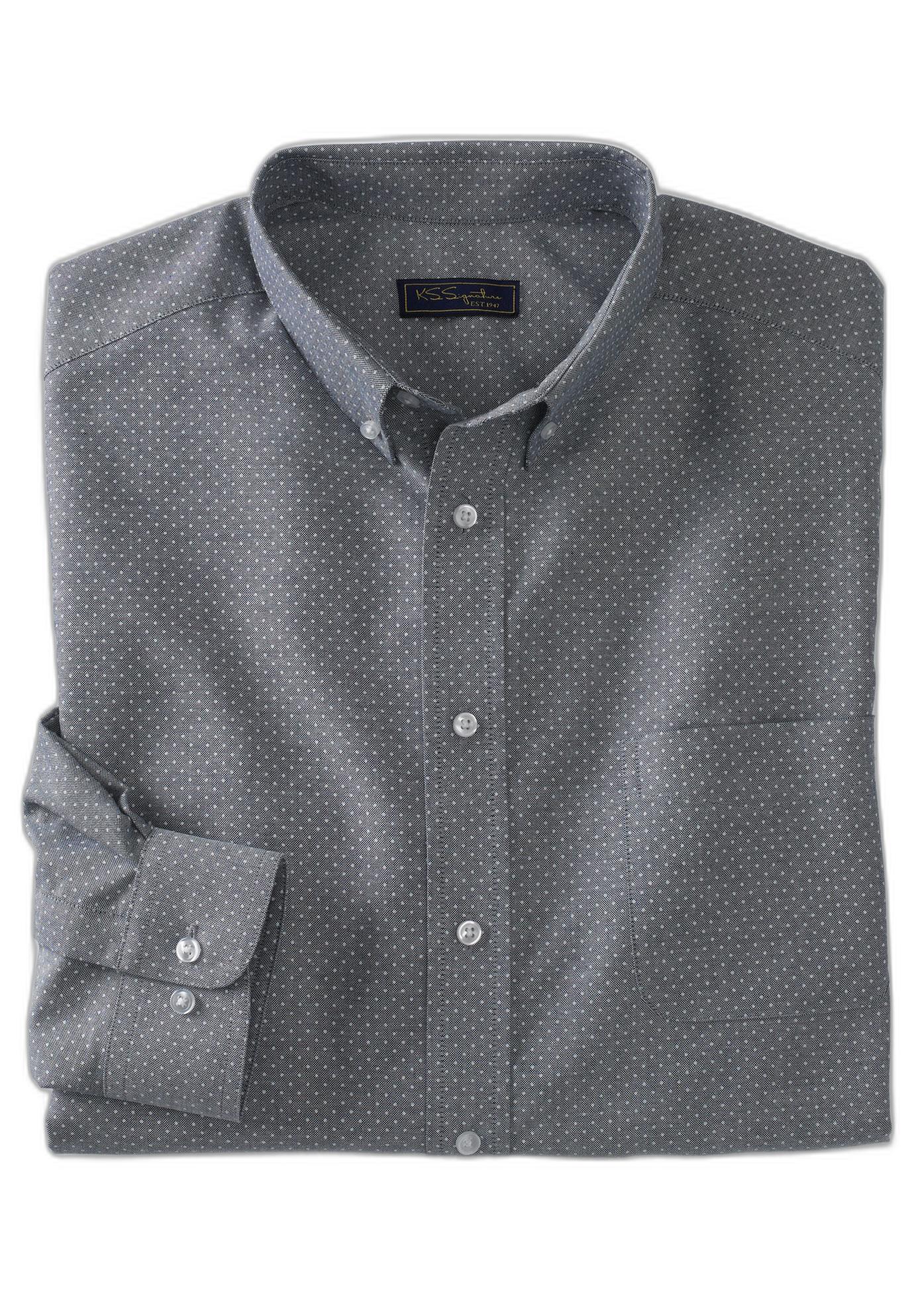 Long-Sleeve Wrinkle-Free Everyday Oxford image number 0
