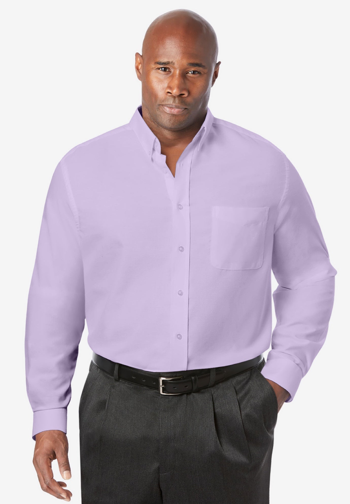 Long-Sleeve Wrinkle-Free Everyday Oxford image number 0