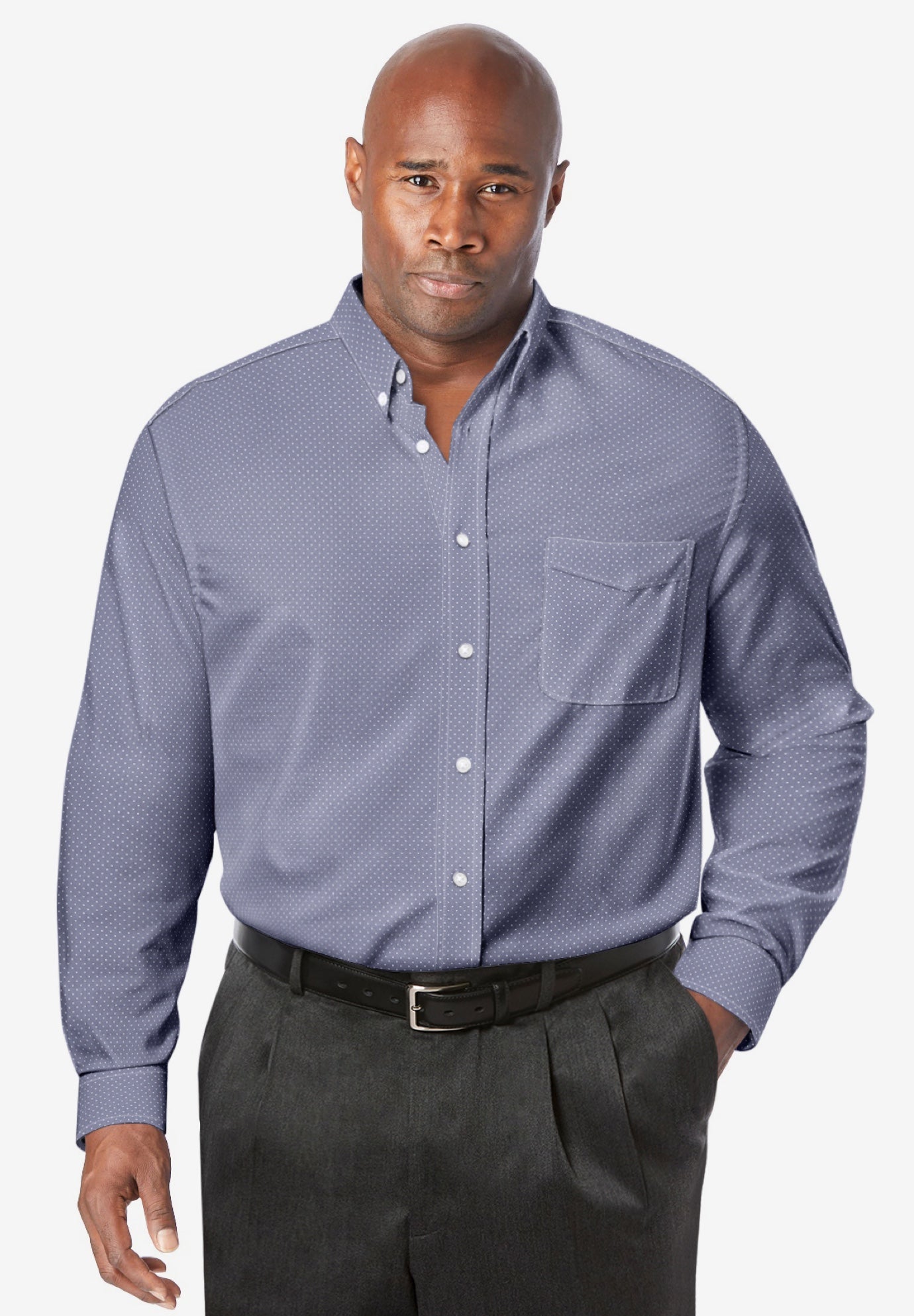 Long-Sleeve Wrinkle-Free Everyday Oxford image number 1