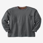 Heavyweight Crewneck Long-Sleeve Pocket T-Shirt image number null