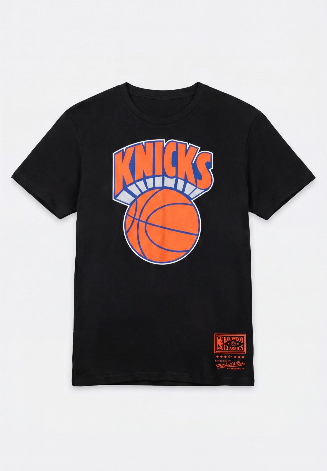 New York Knicks Mitchell & Ness Hardwood Classics Vintage Logo T-Shirt image number 3