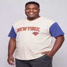New York Knicks Baseball Jersey image number null