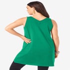 Ultimate Pleated Tunic Tank image number null