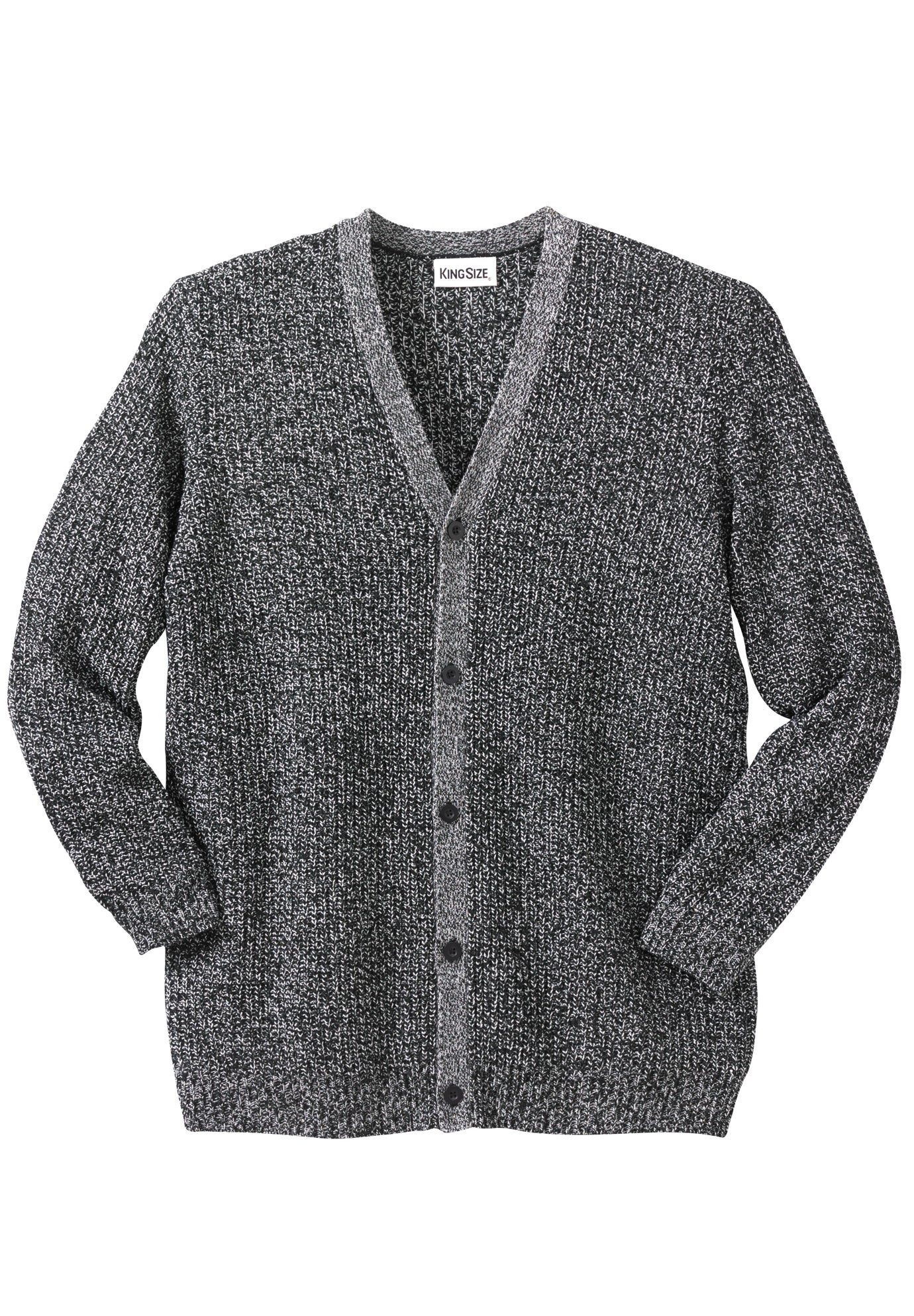 Shaker Knit V-Neck Cardigan Sweater image number 0
