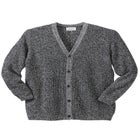Shaker Knit V-Neck Cardigan Sweater image number null