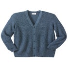 Shaker Knit V-Neck Cardigan Sweater image number null