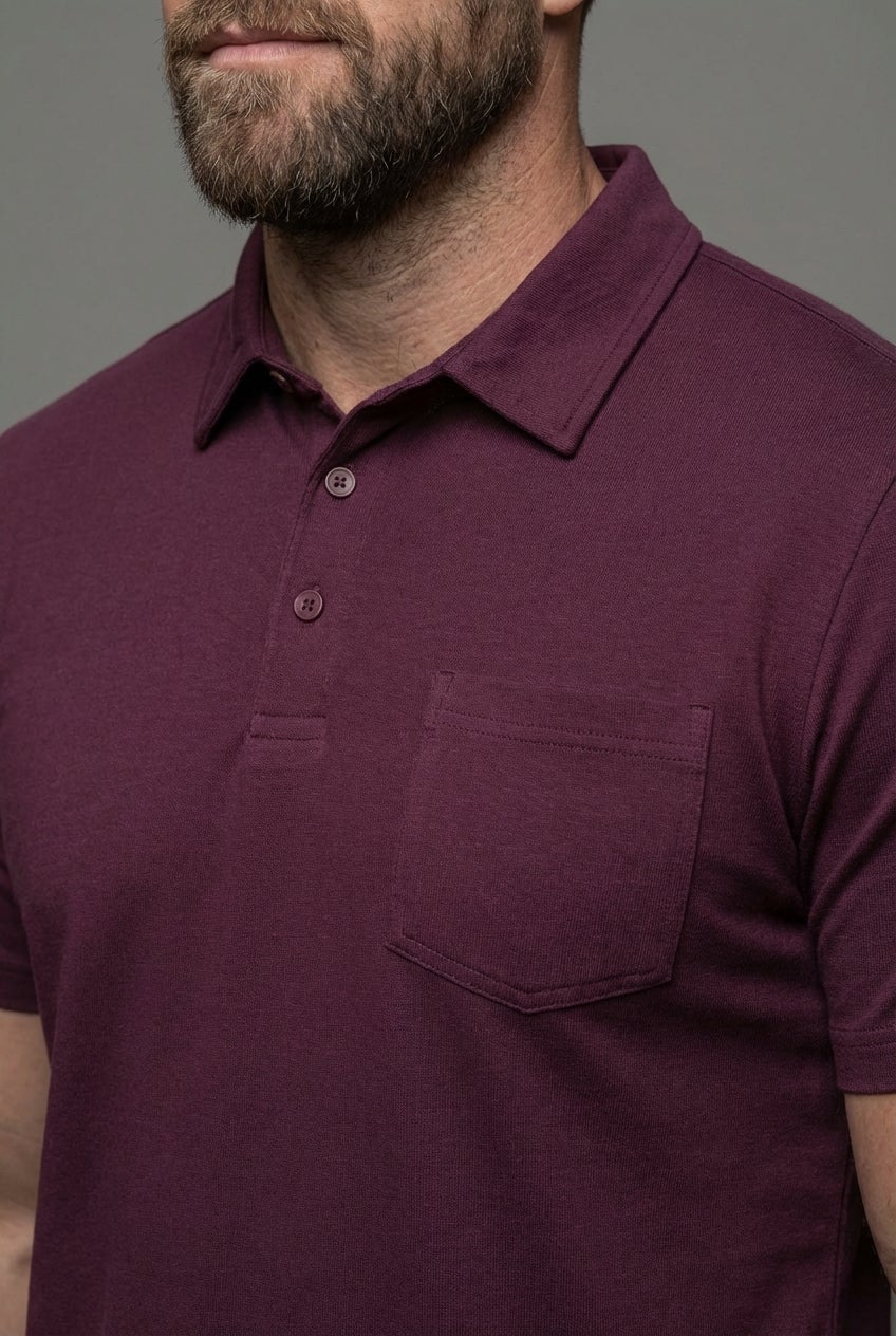 Heavyweight Jersey Polo Shirt image number 1