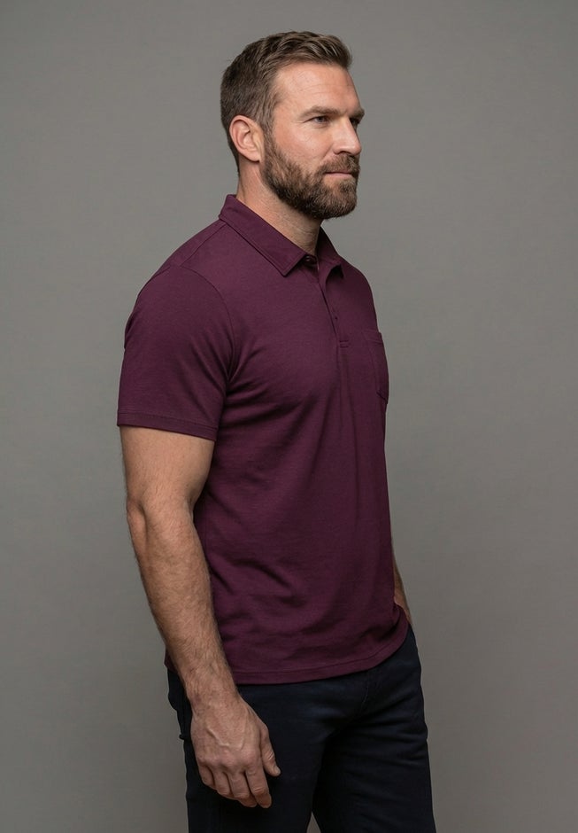 Heavyweight Jersey Polo Shirt image number 3