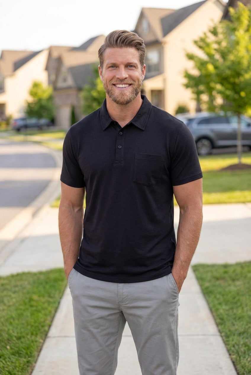 Heavyweight Jersey Polo Shirt image number 0