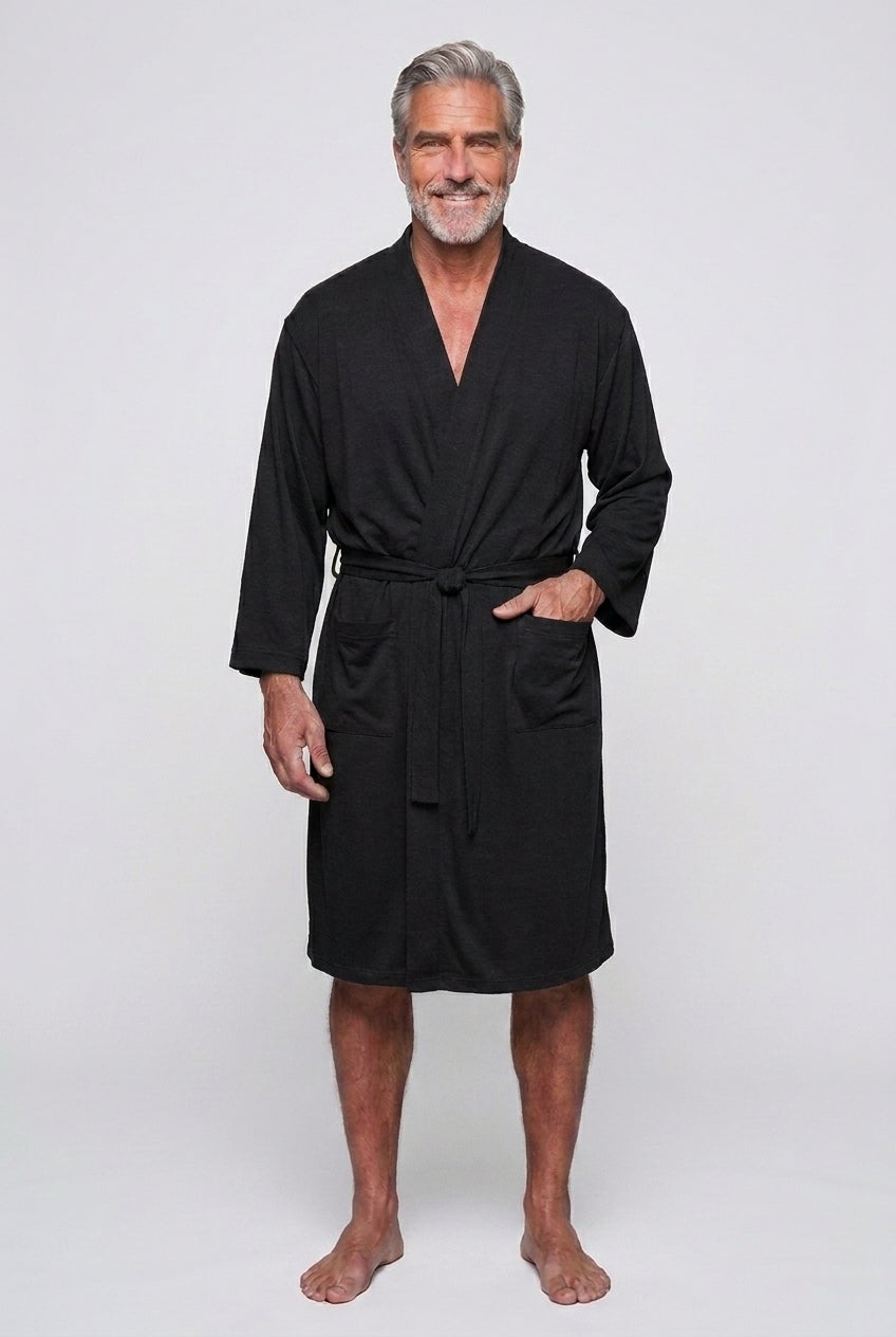 Cotton Jersey Robe image number 0