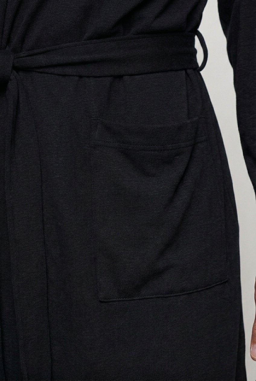 Cotton Jersey Robe image number 3