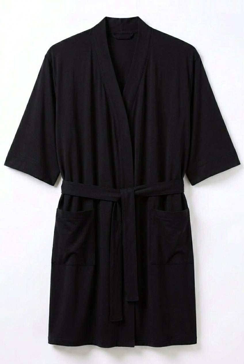 Cotton Jersey Robe image number 4