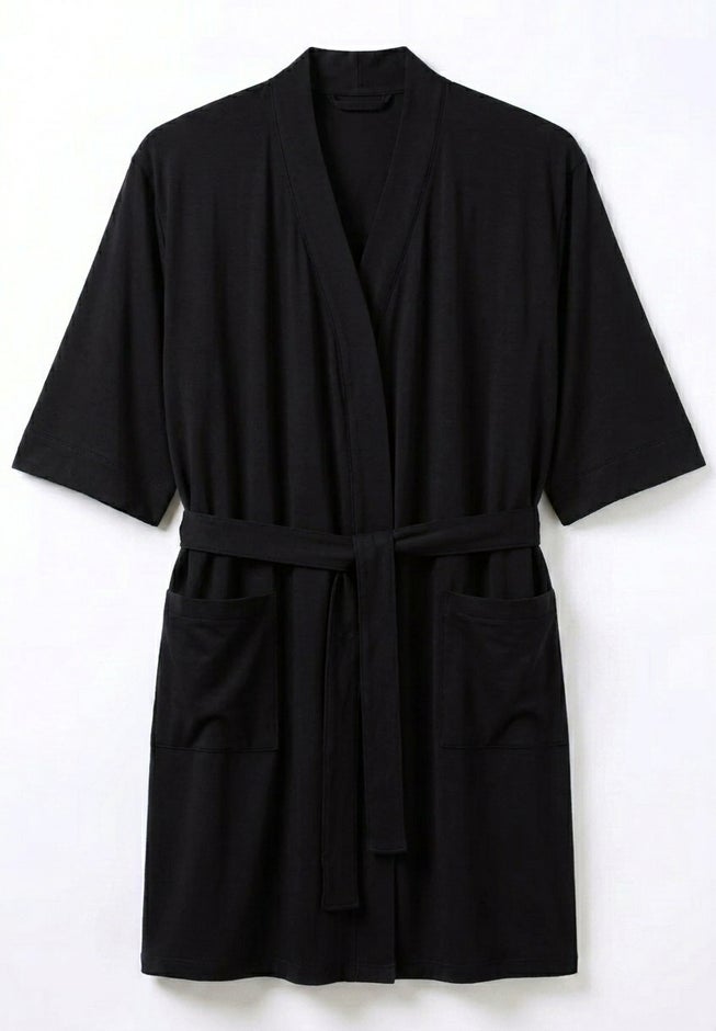 Cotton Jersey Robe image number 4