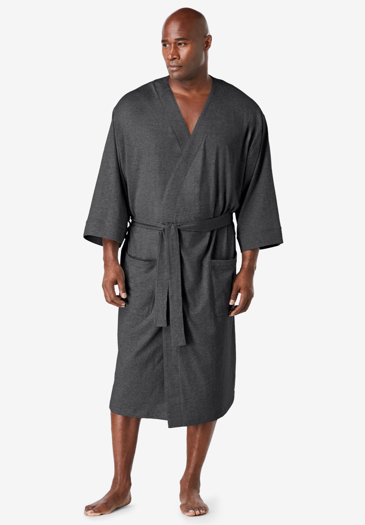 Cotton Jersey Robe image number 0