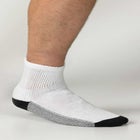 1/4 Length Cushioned Crew Socks 3-Pack image number null
