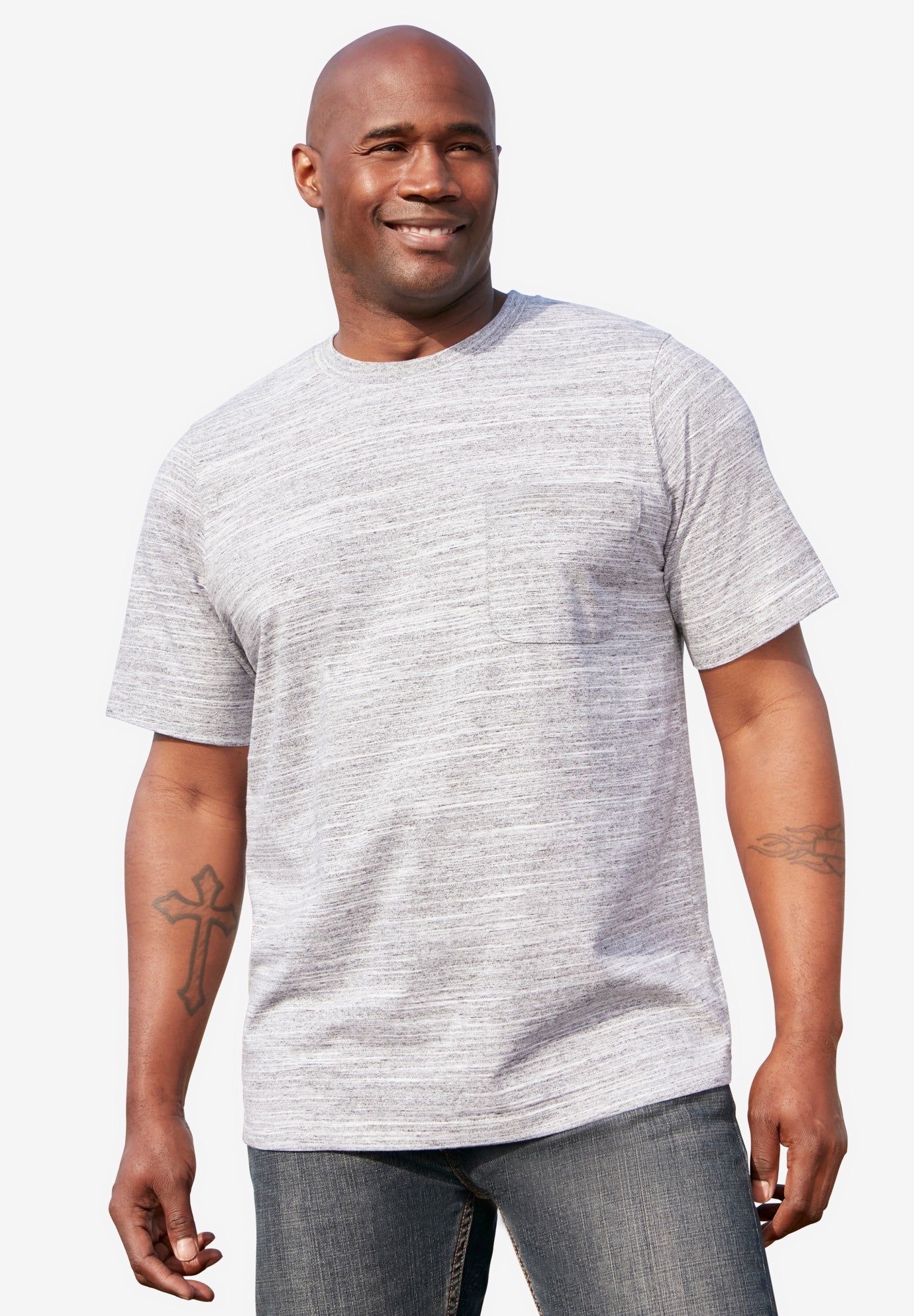 Heavyweight Pocket Crewneck T-Shirt image number 0