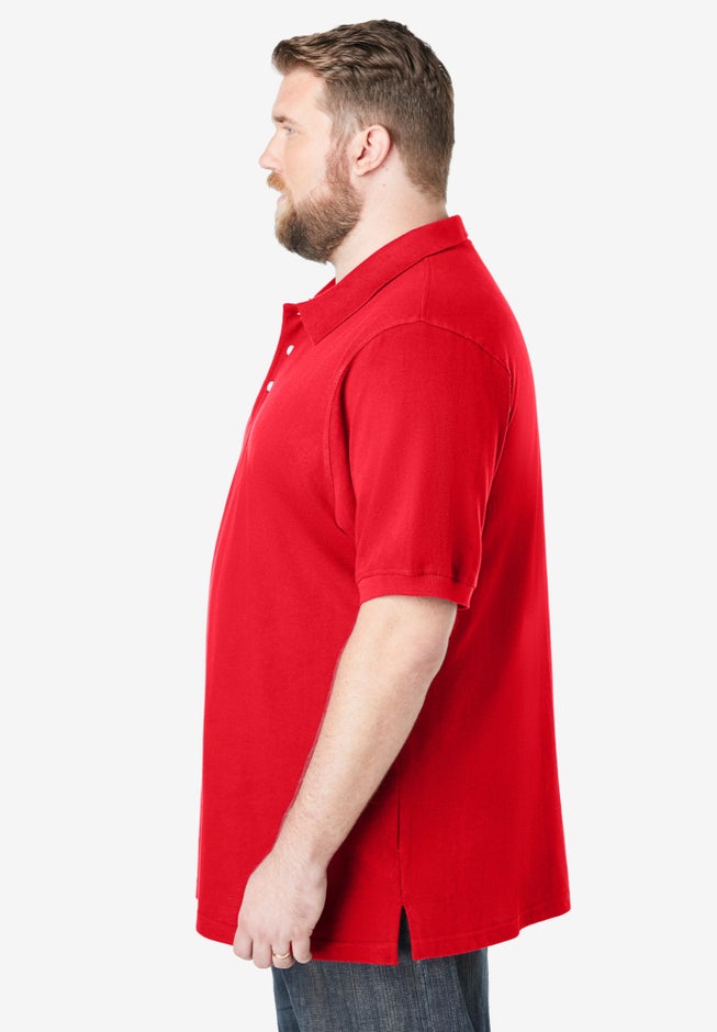 Shrink-Less&trade; Classic Cotton Polo Shirt image number 2